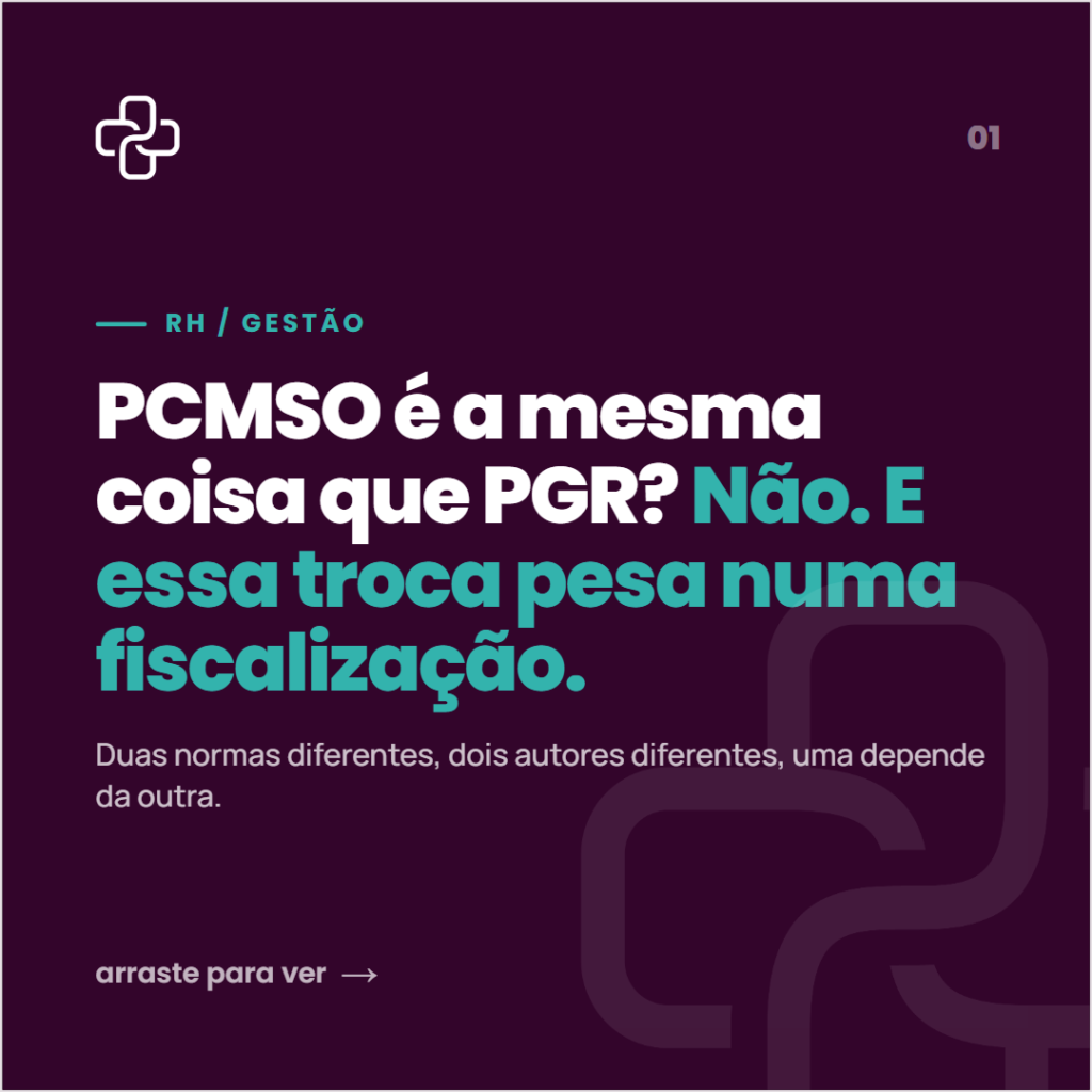pcmso, pgr